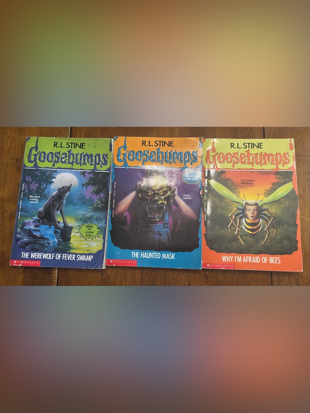 Goosebumps Lot Of 90s Vintage Set Of 3